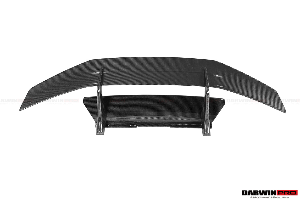 2015 - 2023 Lamborghini Huracan LP610 & LP580 & EVO Coupe Performante Style Carbon Fiber Spoiler Wing and Engine Hood